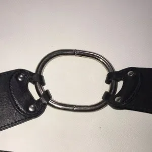 Prada | Accessories | Prada Vintage Buckle Ring Leather Belt  display picture 1